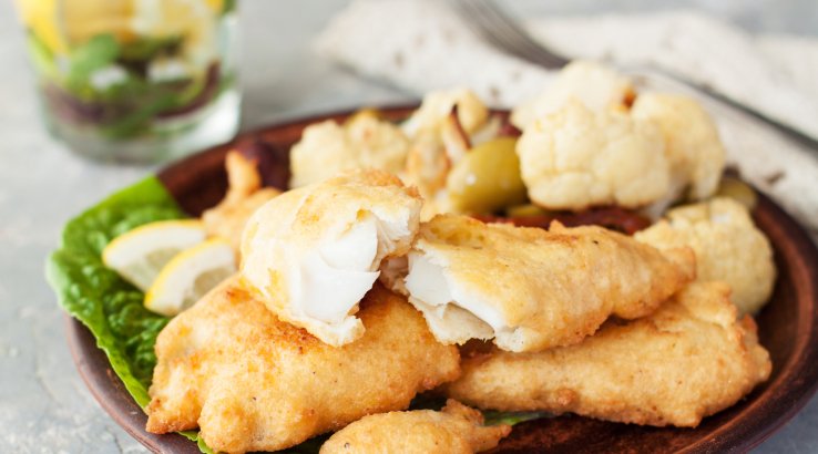 Фле сибаса в клярі