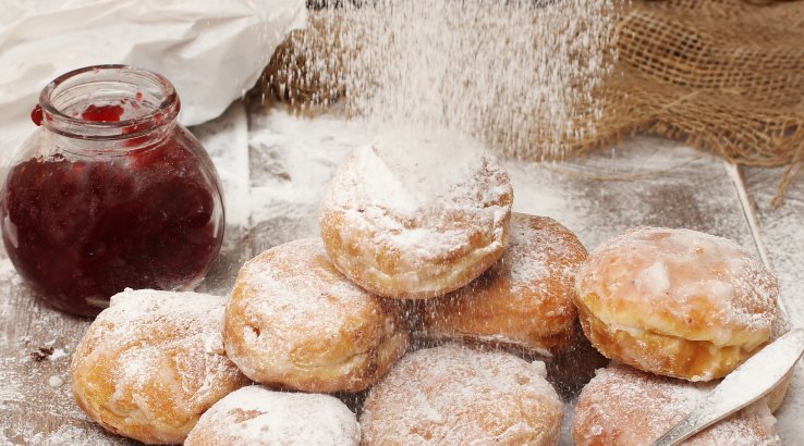 пончики до хануки, суфганія