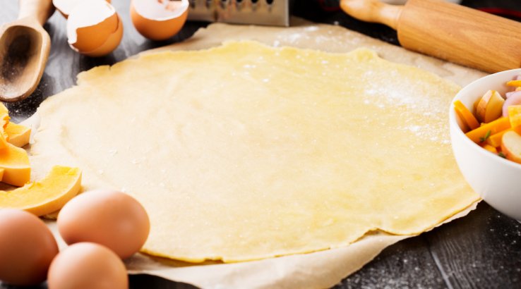 Гарбузове пісочне тісто