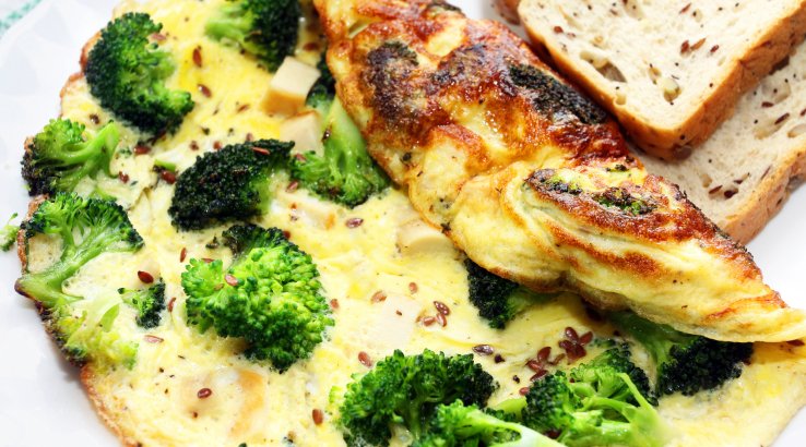 Омлет з броколі