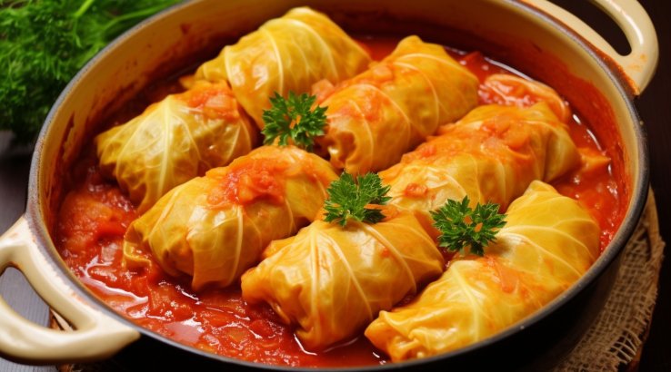 Голубці з молодої капусти