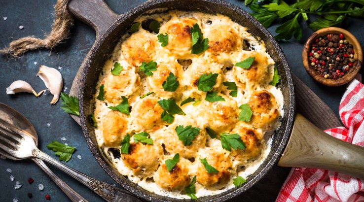 Мітболи з індички з соусом