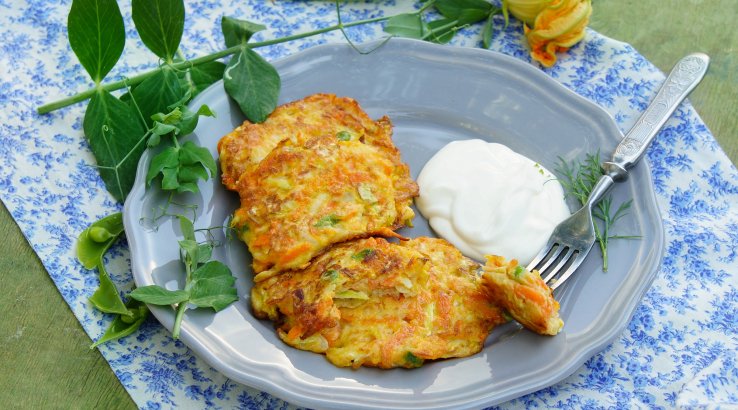 Кабачкові оладки