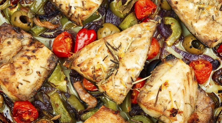 Запечена скумбрія