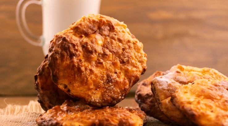 Яблучне печиво із сиром