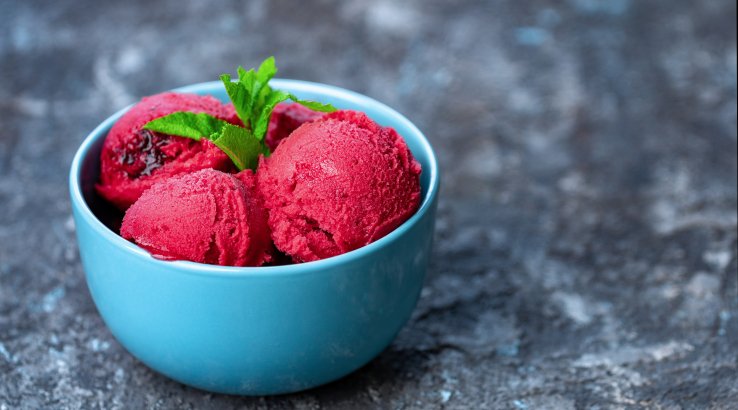 Сорбет із плодів кактуса з перчем чилі