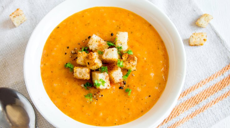 Суп з моркви і імбиру