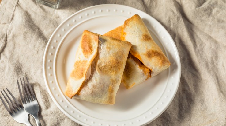 Запечений лаваш із сиром