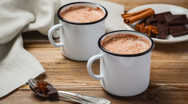 Імбирний гарячий шоколад з ромом
