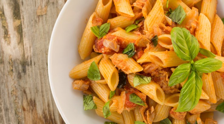 Паста з тунцем по-іспанськи