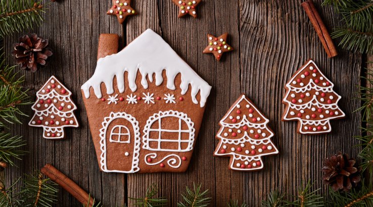 Святкові імбирні пряники