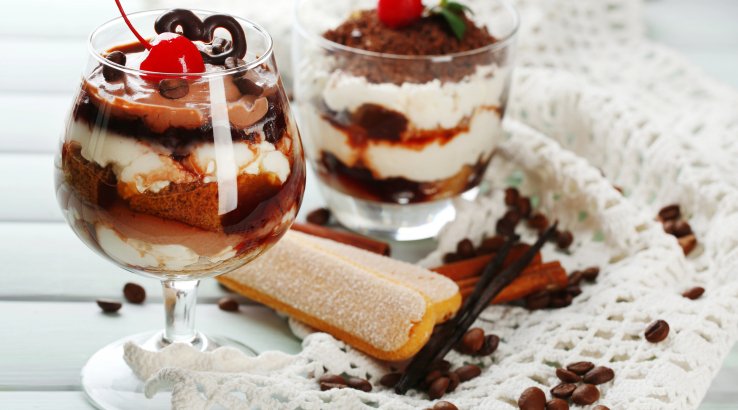 Вишневе тирамісу