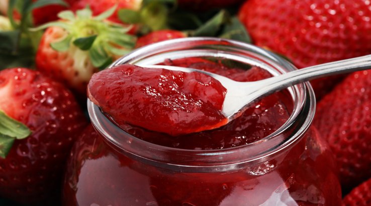 Густий полуничний джем
