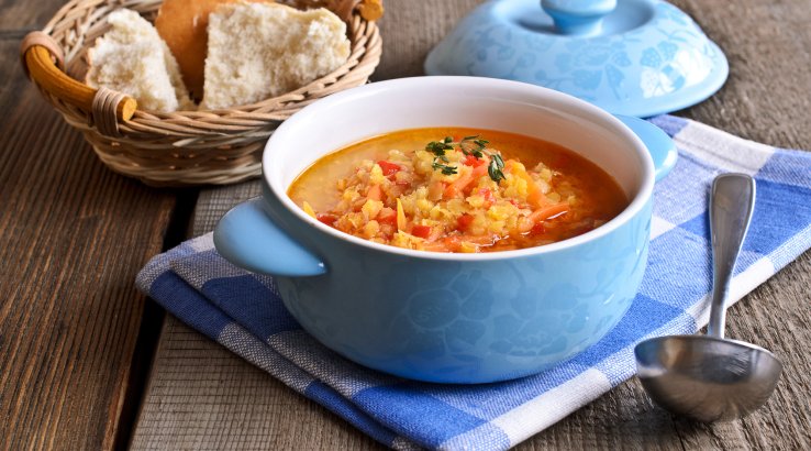 Німецький суп лінсенсуппе
