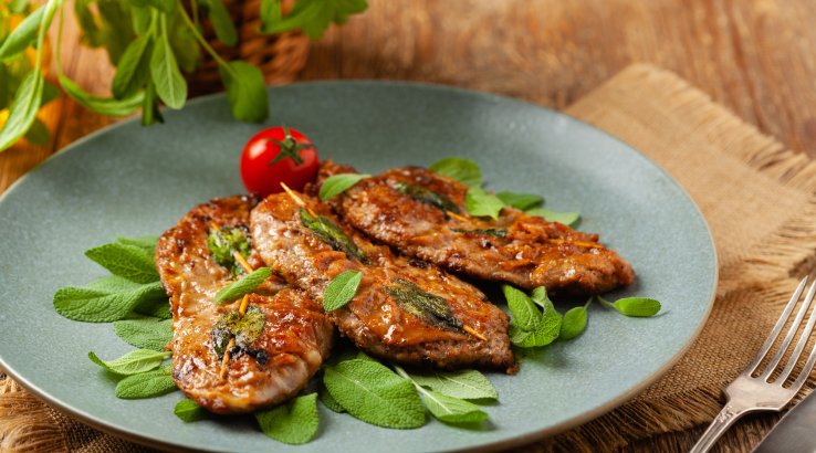 Салтімбокка з овочами