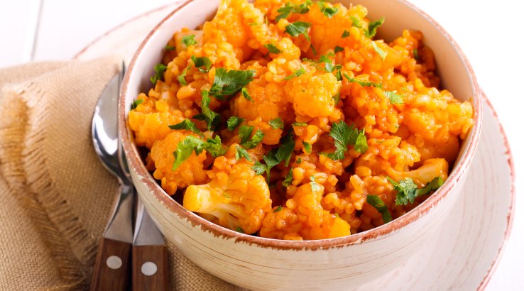 Цвітна капуста з томатом