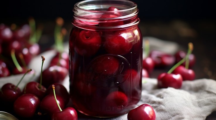 Маринована черешня