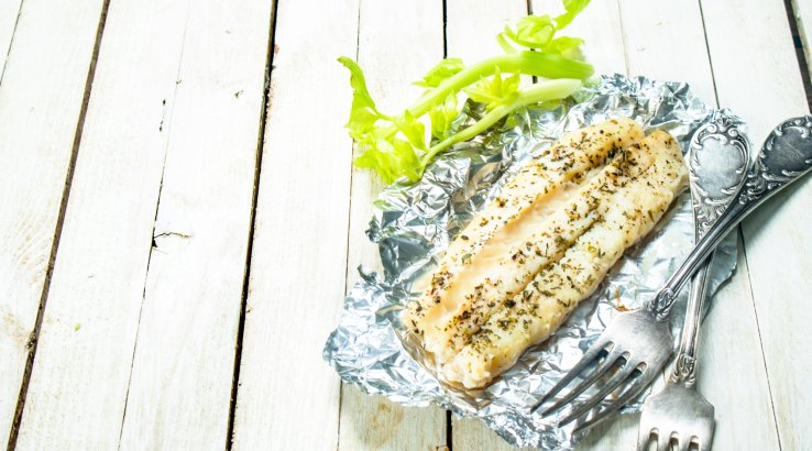 Тилапия в фольге