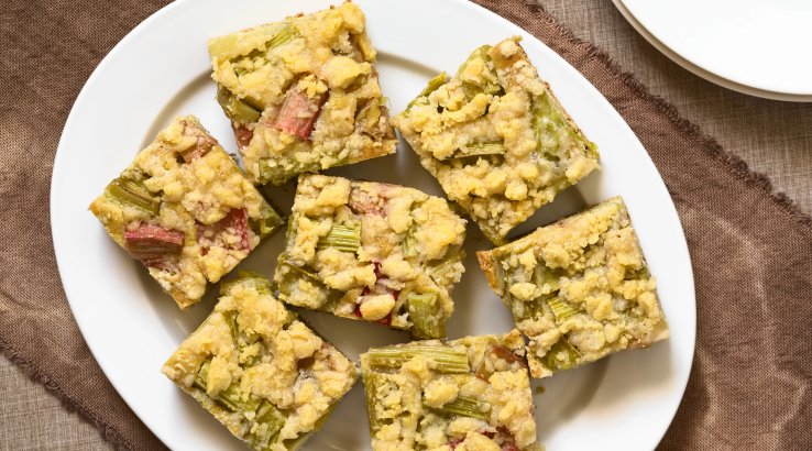 Пиріг з ревенем