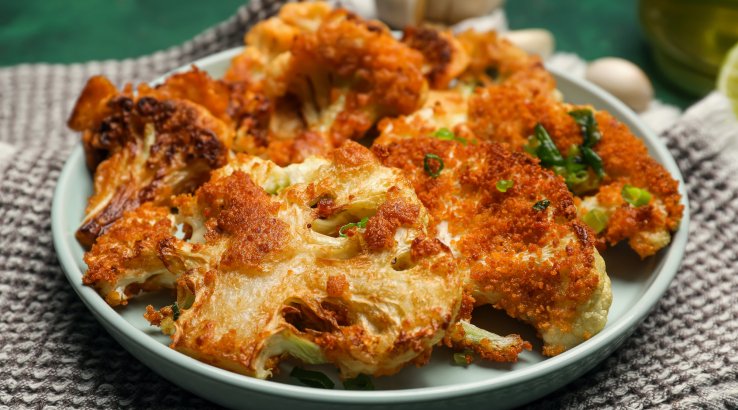 Смажені стейки із цвітної капусти