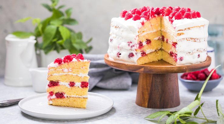 Малиновий торт