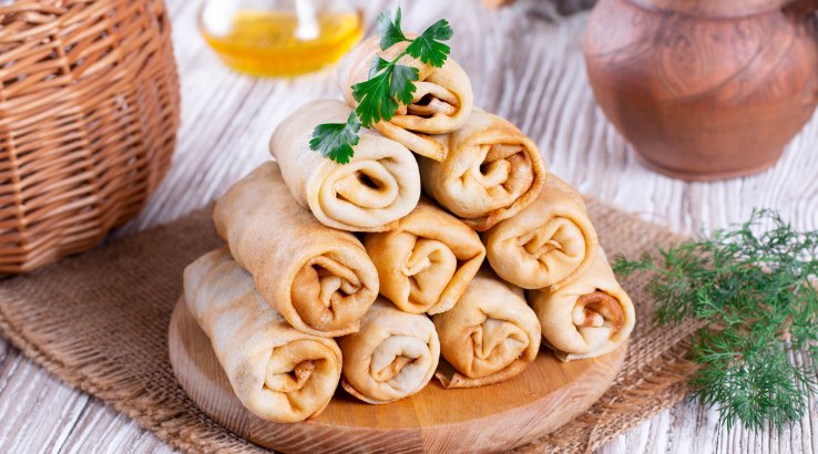 Млинці з начинкою