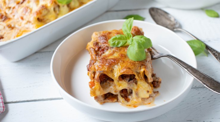 Канелоні з рубаним м'ясом