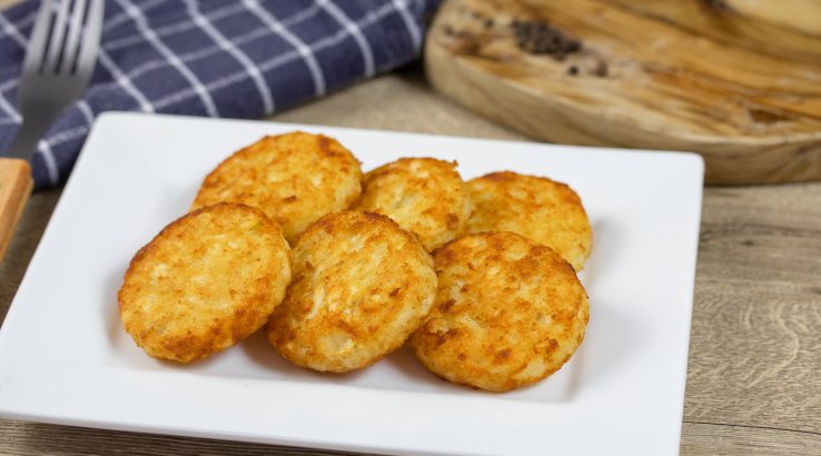 Картопляні пончики з сиром