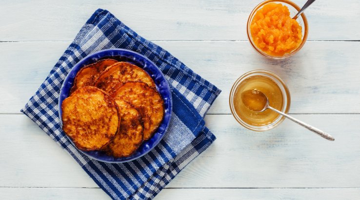 гарбузові оладки з корицею