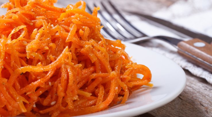 Морква по-корейськи