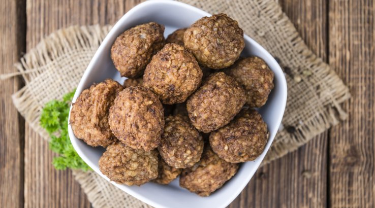 Тефтелі з фаршу і картоплі