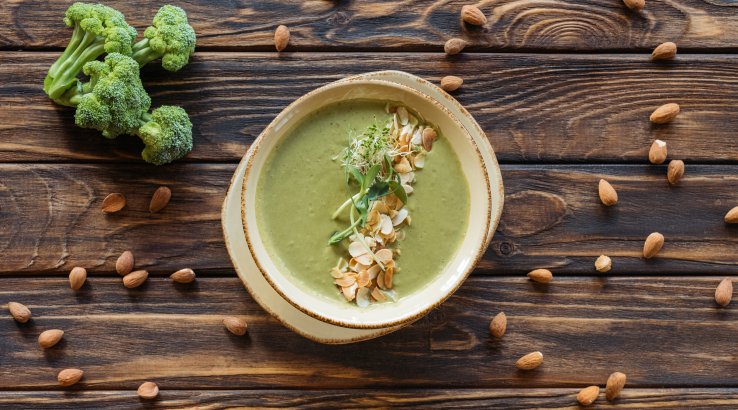 Суп-пюре з броколі