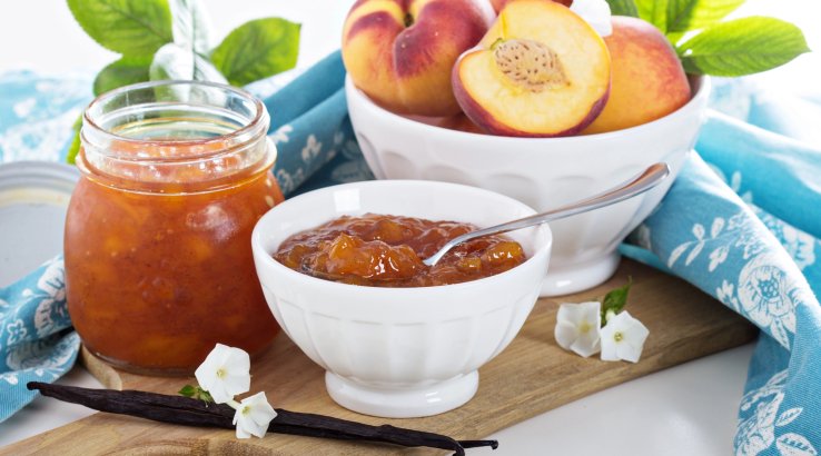 Варення з персиків з апельсином