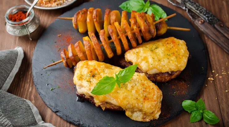 Шніцелі з грибами