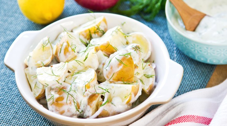 Картопля у сметані