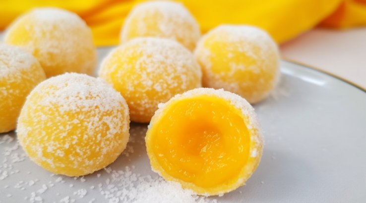 Цукерка з манго і пармезаном