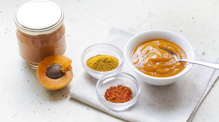 Ткемалі з абрикос у банці