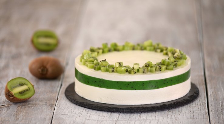Торт з ківі без випічки