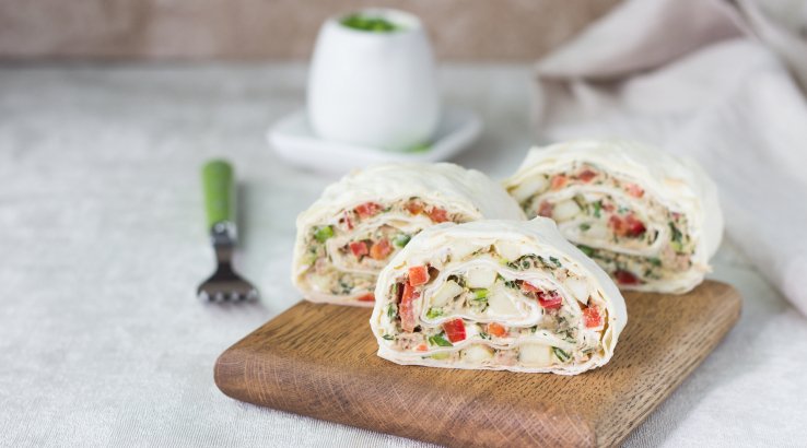 рулет з крабовими паличками