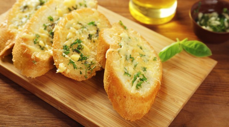 Часниковий хліб