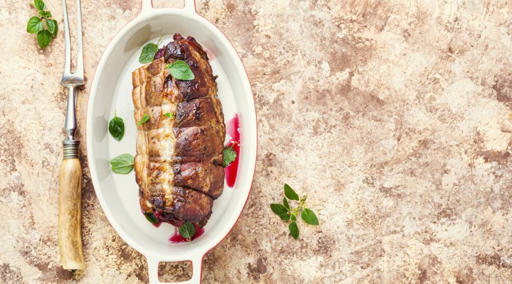 М'ясний рулет з начинкою від Лілії Цвіт