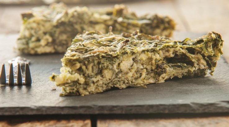 Пиріг з картоплею та зеленню