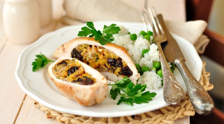Фаршировані курячі грудки