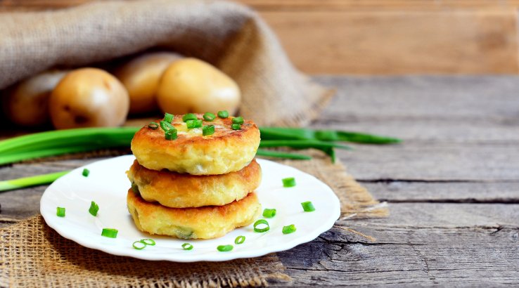 Сирники з картоплі і сиру