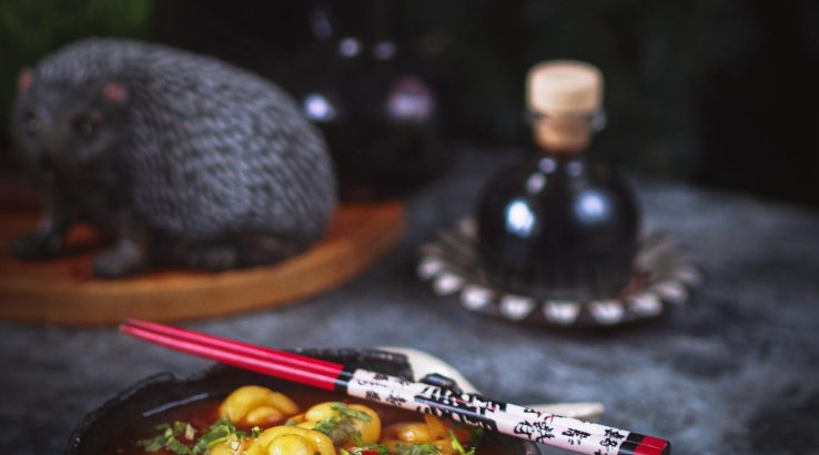 Картопляні ньокі по-китайськи