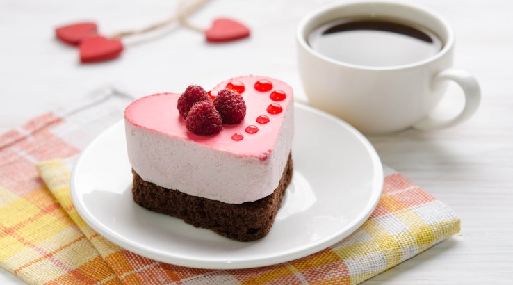 Чизкейк "Сердечка"