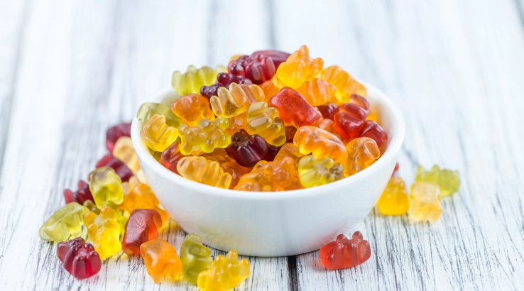 Апельсинові желейні цукерки