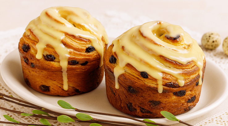 Крафіни з лимонною глазур’ю