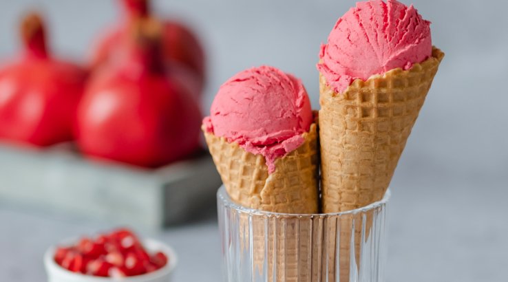 Сорбет з гранату