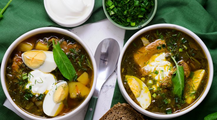 Зелений борщ